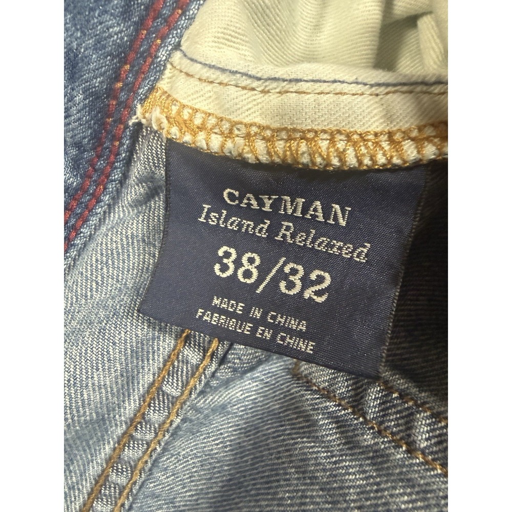 Tommy Bahama Cayman Island Relaxed Fit Men's Jeans Size 38x32 - Picture 5 of 14